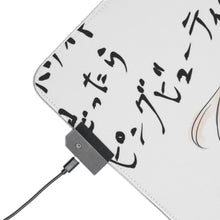 Cargar imagen en el visor de la galería, Bungou Stray Dogs Osamu Dazai, Chuuya Nakahara RGB LED Mouse Pad (Desk Mat)
