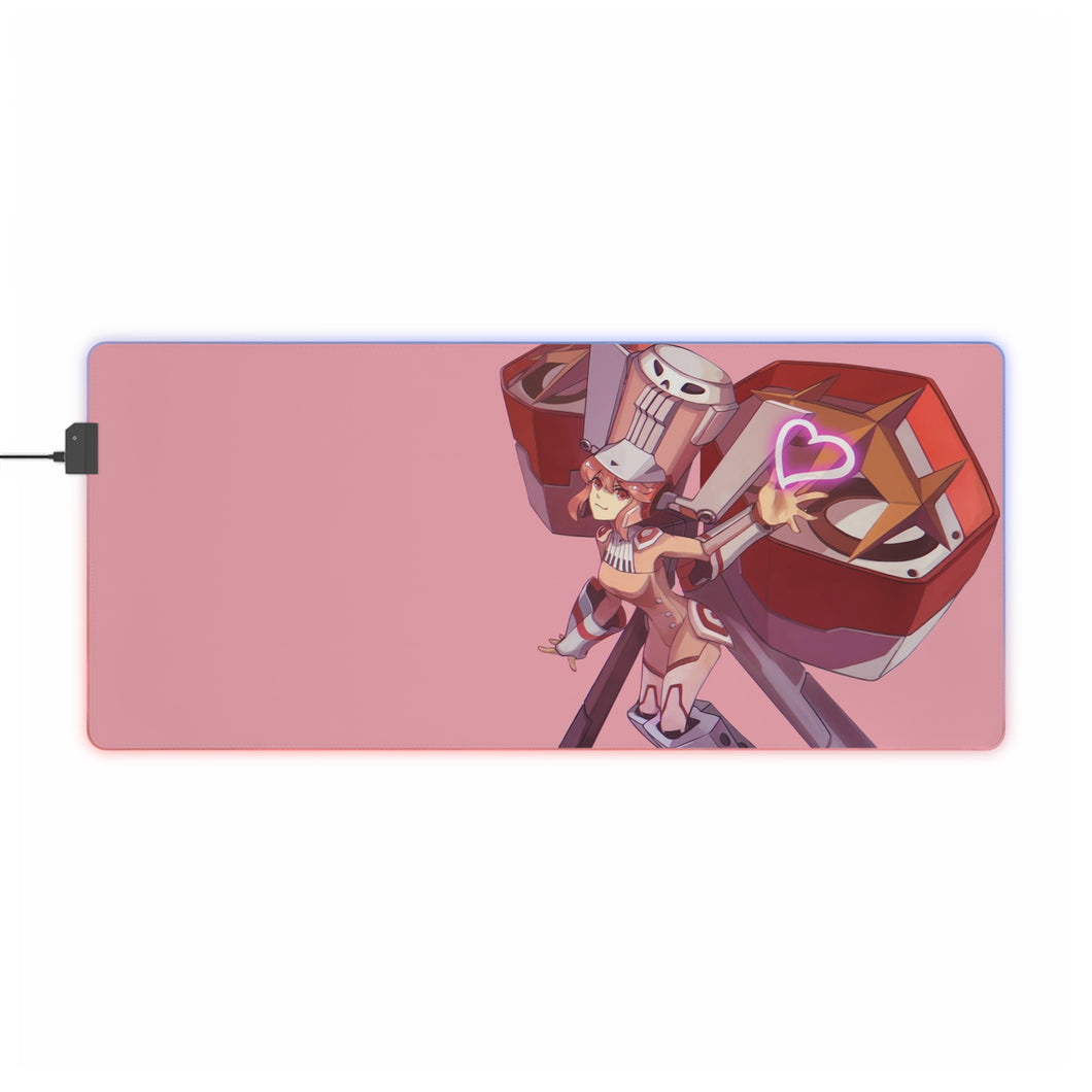 Tapis de souris LED RVB Anime Kill La Kill (tapis de bureau)