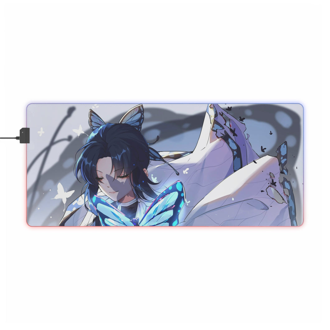 Tapis de souris LED RVB Shinobu Kochou (tapis de bureau)