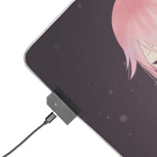 Charger l&#39;image dans la galerie, Tapis de souris LED RVB Mirai Nikki Yuno Gasai (tapis de bureau)
