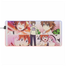 Load image into Gallery viewer, To Love-Ru RGB LED Mouse Pad (Desk Mat)
