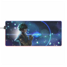 Charger l&#39;image dans la galerie, Tapis de souris LED RVB My Hero Academia Izuku Midoriya (tapis de bureau)
