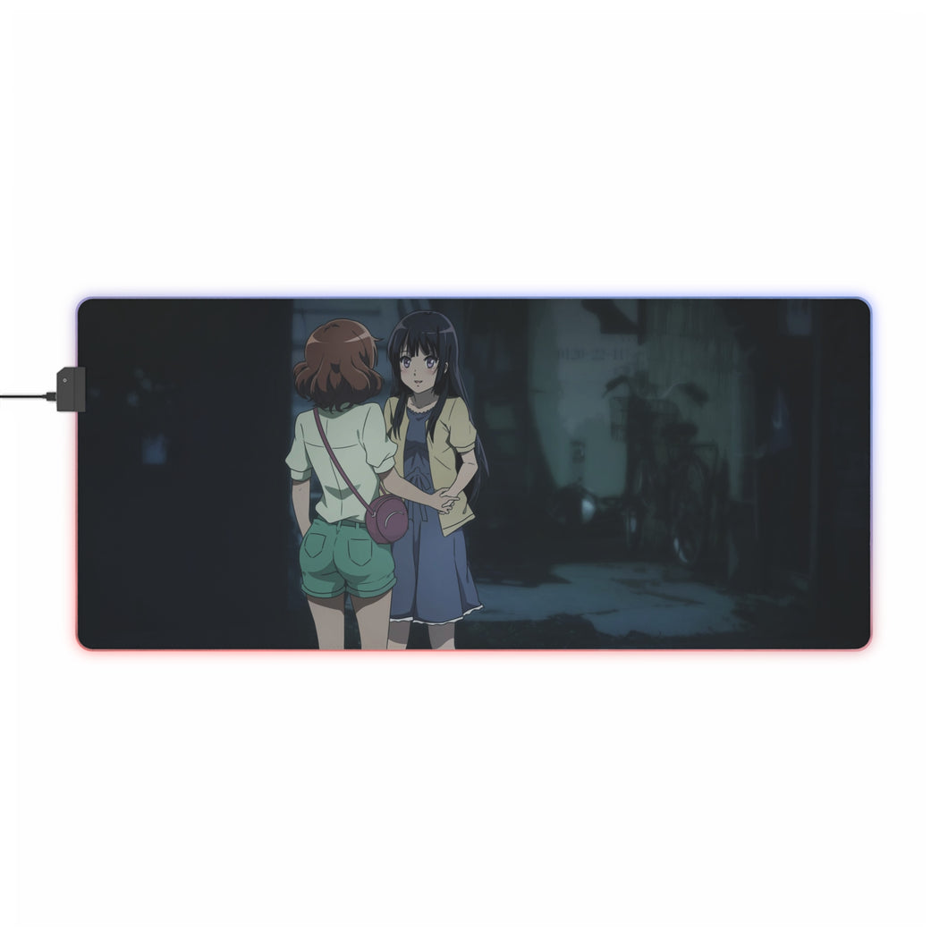 Son ! Euphonium Kumiko Oumae, Reina Kousaka Tapis de souris LED RGB (tapis de bureau)