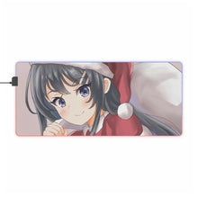 Charger l&#39;image dans la galerie, Tapis de souris LED RGB Rascal Does Not Dream Of Bunny Girl Senpai (tapis de bureau)
