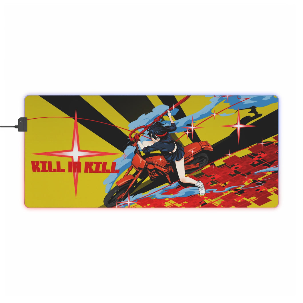 Tapis de souris LED RVB Kill La Kill (tapis de bureau)