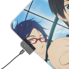 Load image into Gallery viewer, Free! Rin Matsuoka, Makoto Tachibana, Haruka Nanase, Nagisa Hazuki RGB LED Mouse Pad (Desk Mat)
