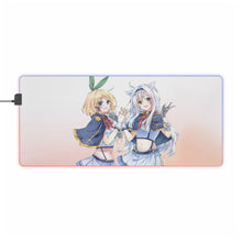 Cargar imagen en el visor de la galería, Rokudenashi Majutsu Koushi to Akashic Records RGB LED Mouse Pad (alfombrilla de escritorio)
