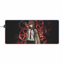 Charger l&#39;image dans la galerie, Tapis de souris LED RVB Makise Kurisu (tapis de bureau)
