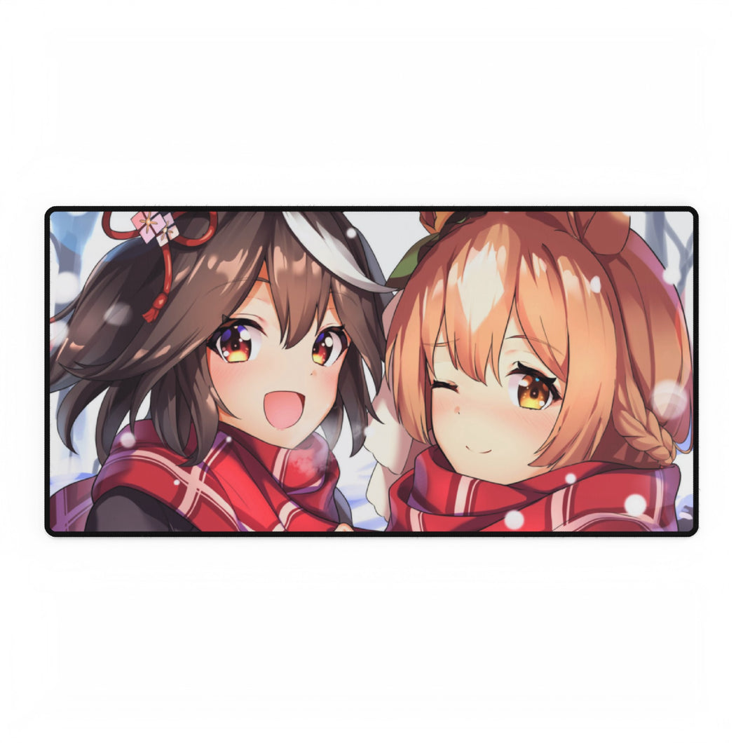 Kitasan Black & Satono Diamond Mouse Pad (Desk Mat)