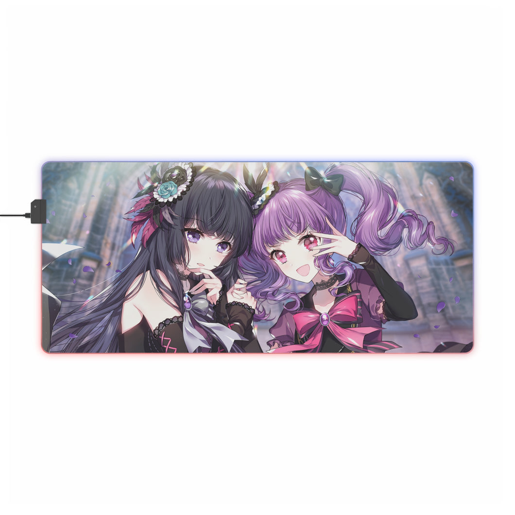 Tapis de souris LED RVB BanG Dream! (tapis de bureau)