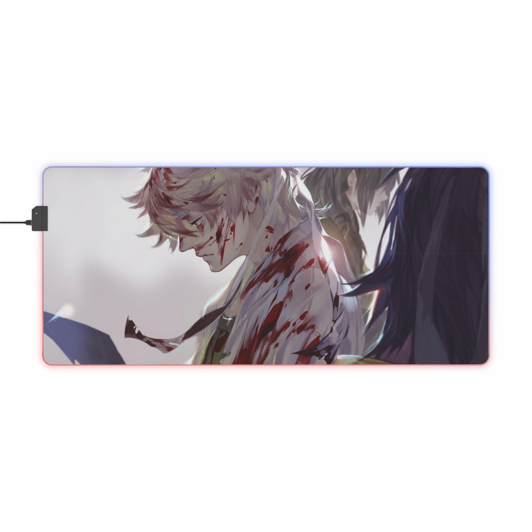 Gintama Gintoki Sakata RGB LED Mouse Pad (Desk Mat)