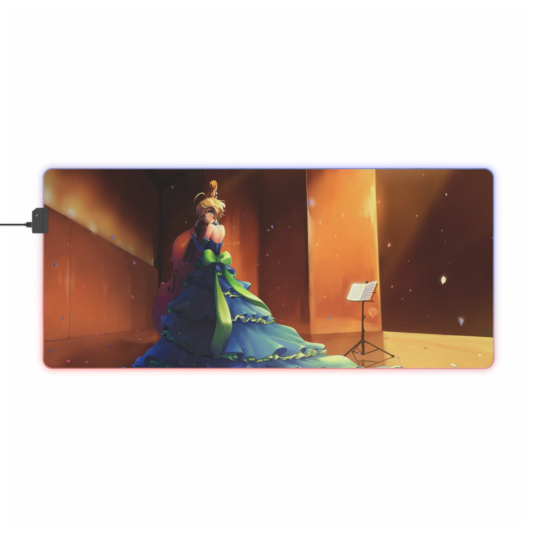 Sound! Euphonium Sapphire Kawashima RGB LED Mouse Pad (Desk Mat)