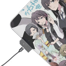 Charger l&#39;image dans la galerie, My Teen Romantic Comedy SNAFU Hachiman Hikigaya, Haruno Yukinoshita, Yukino Yukinoshita, Yui Yuigahama, Shizuka Hiratsuka RGB LED Tapis de souris (Tapis de bureau)
