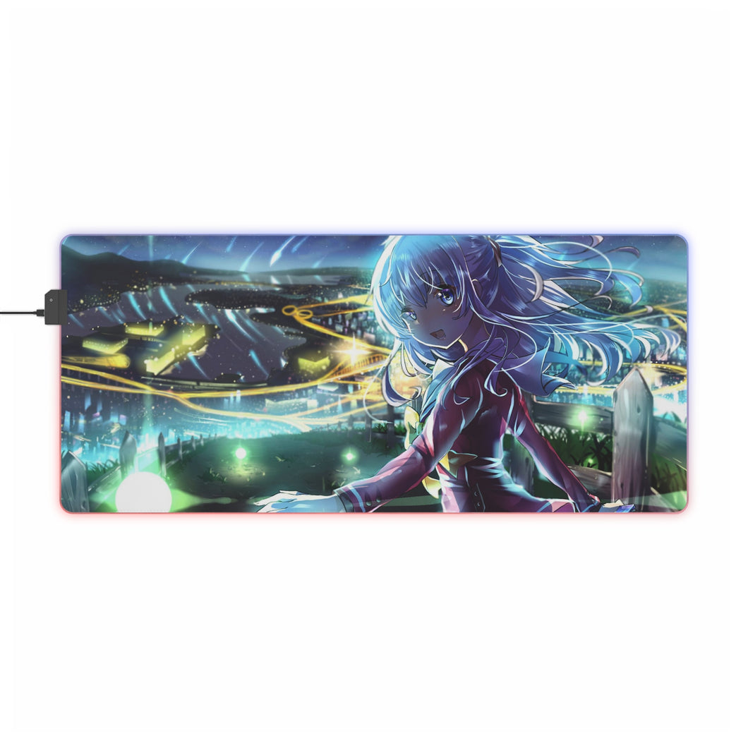 Tapis de souris LED RVB Nao Tomori gfx (tapis de bureau)