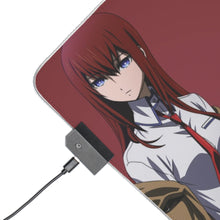 Cargar imagen en el visor de la galería, Makise Kurisu RGB LED Mouse Pad (Desk Mat)
