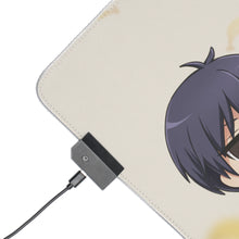 Cargar imagen en el visor de la galería, Aho Girl Yoshiko Hanabatake, Akuru Akutsu RGB LED Mouse Pad (Desk Mat)
