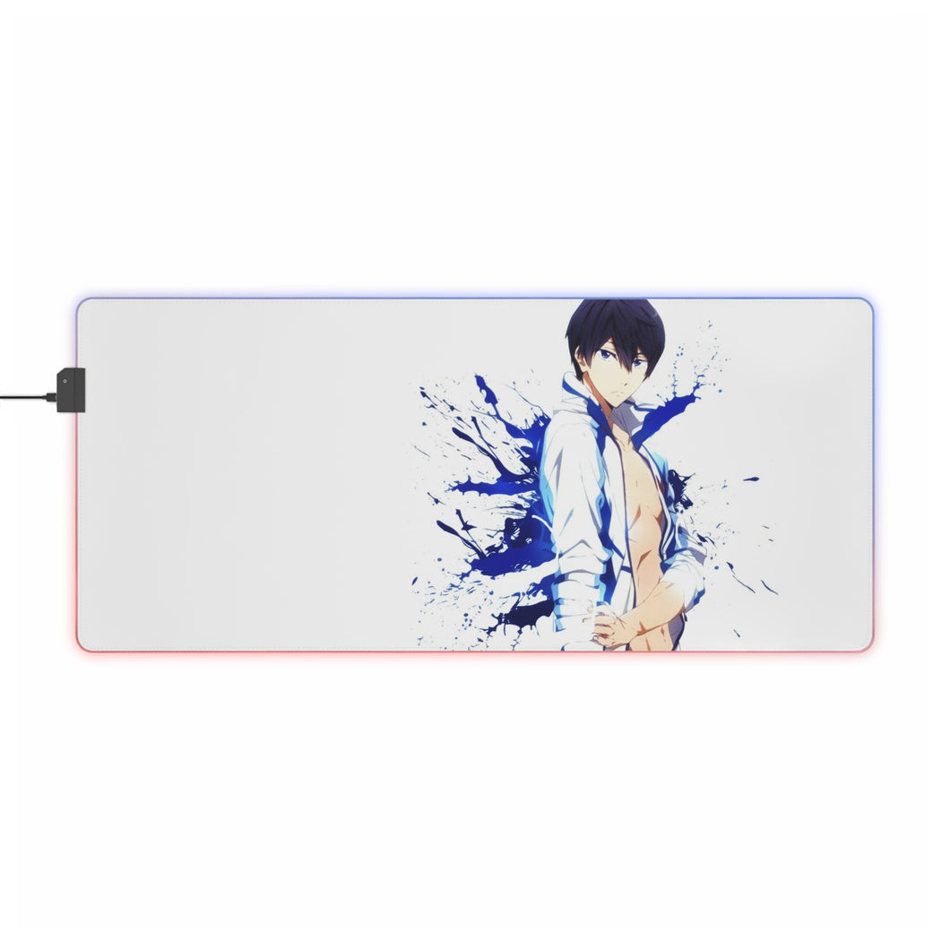 Haruka Nanase RGB LED Mouse Pad (Desk Mat)