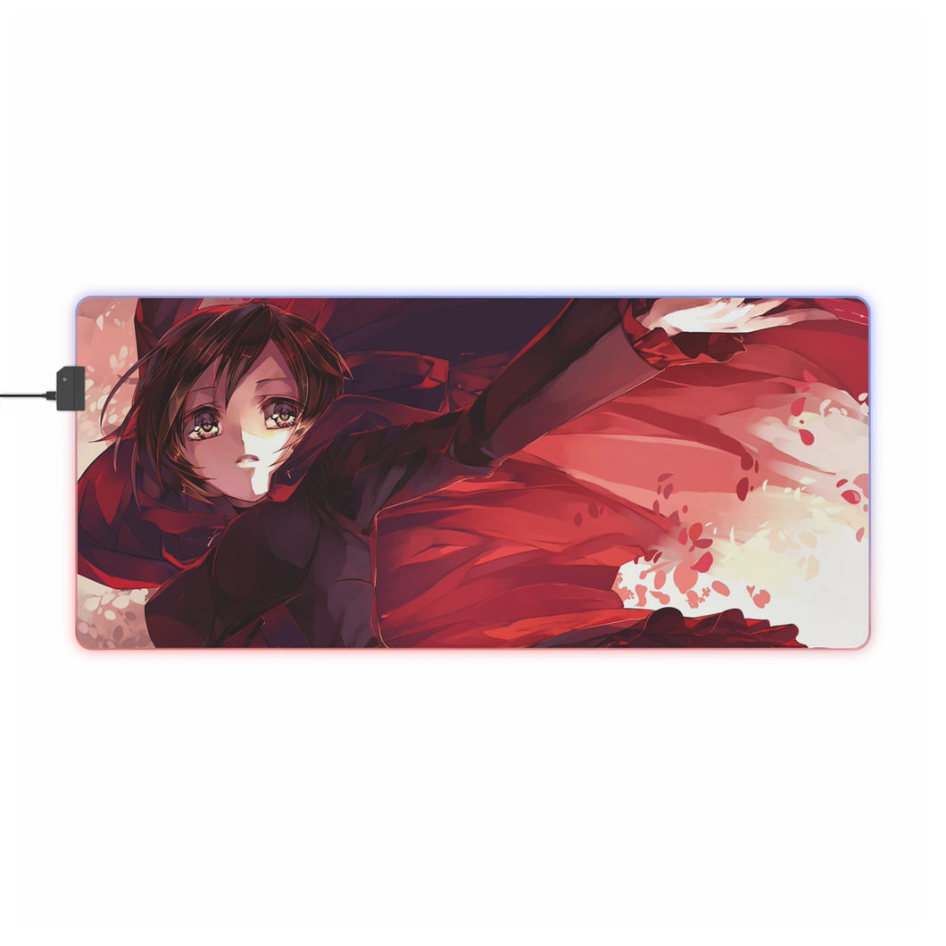 Tapis de souris LED RGB Anime RWBY (tapis de bureau)