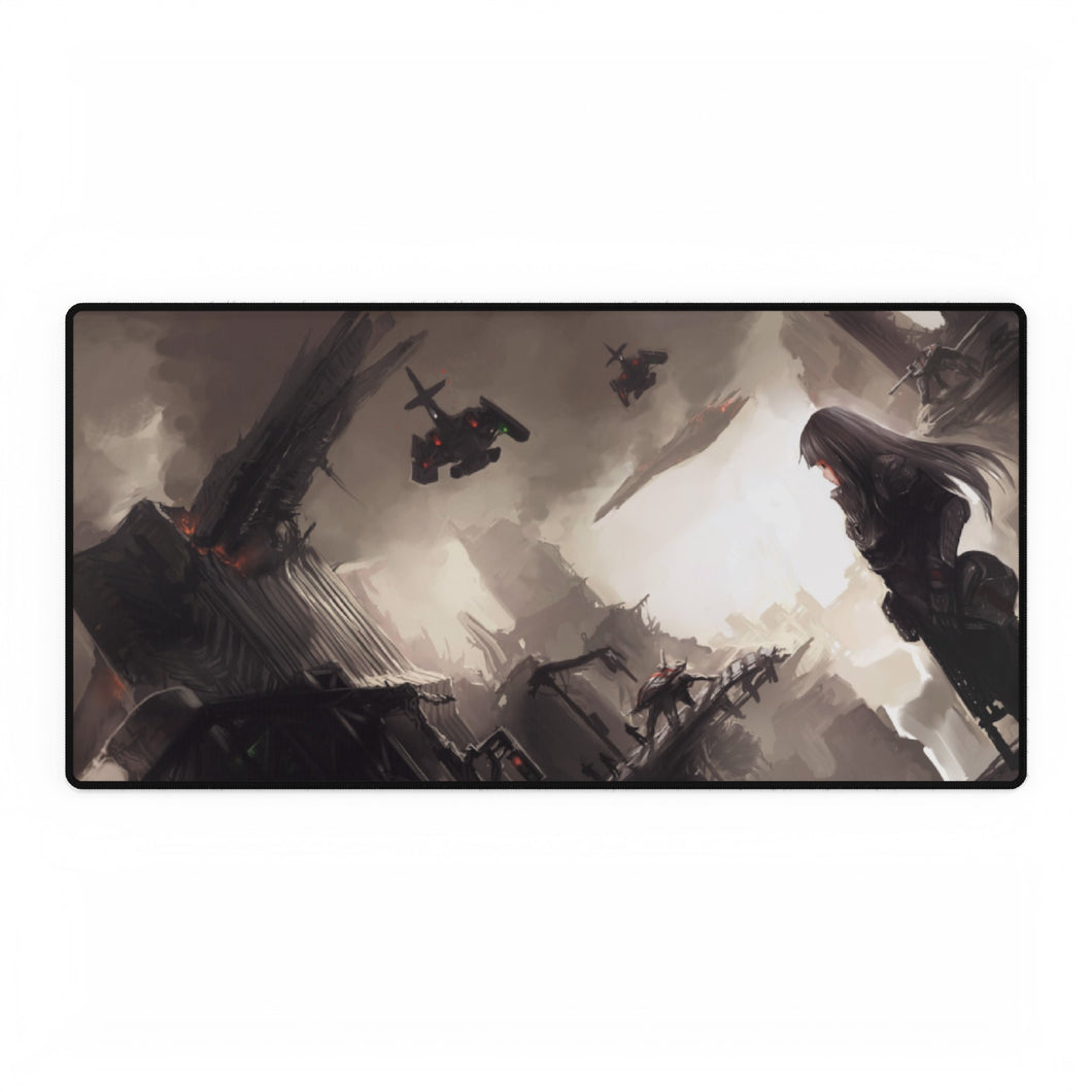 Anime Sci Fi Mouse Pad (Desk Mat)