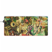 Load image into Gallery viewer, Anime Alice In Wonderland RGB LED Mouse Pad (Desk Mat)
