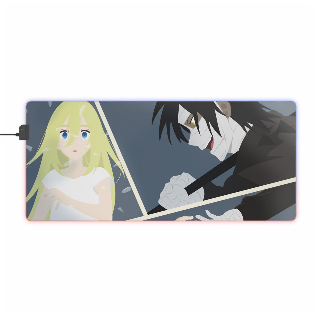 Tapis de souris LED RVB Angels Of Death (tapis de bureau)