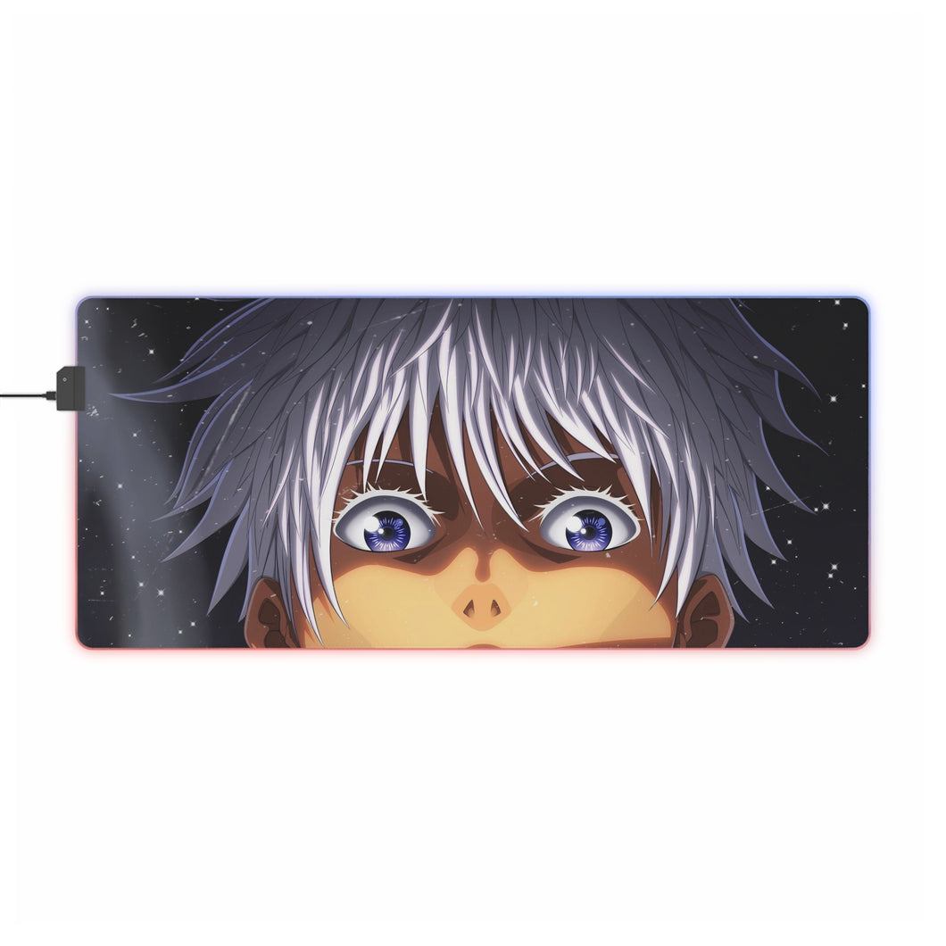 Tapis de souris LED RVB Jujutsu Kaisen (tapis de bureau)