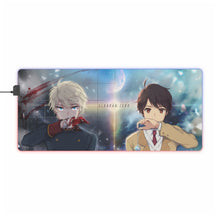 Charger l&#39;image dans la galerie, Tapis de souris LED RVB Aldnoah.Zero Inaho Kaizuka, Slaine Troyard (tapis de bureau)
