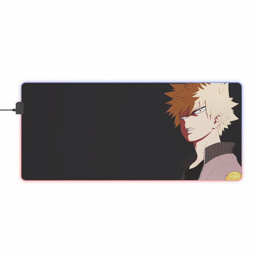 My Hero Academia Katsuki Bakugou RGB LED Mouse Pad (Desk Mat)