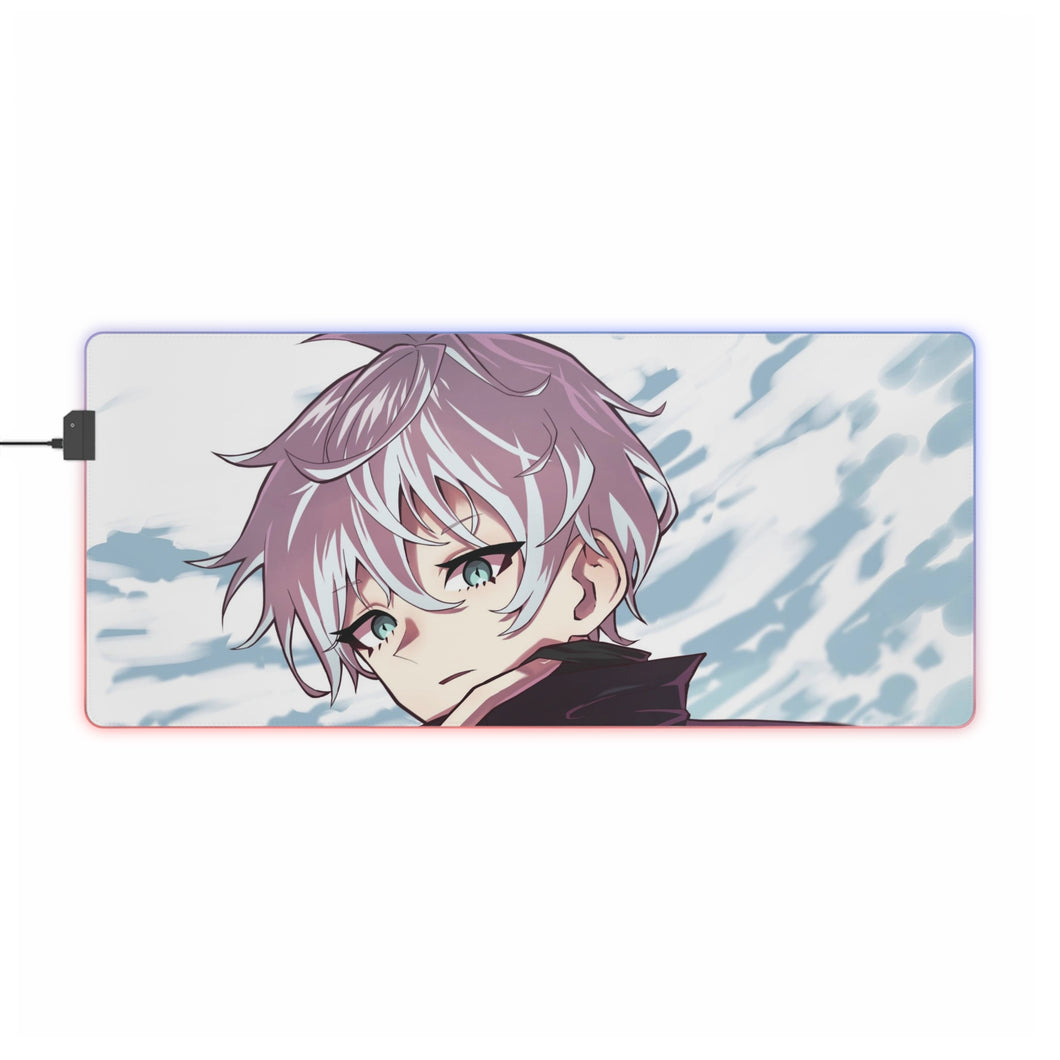 Tapis de souris LED RVB Jujutsu Kaisen (tapis de bureau)