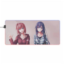 Load image into Gallery viewer, My Teen Romantic Comedy SNAFU Yukino Yukinoshita, Yui Yuigahama RGB LED Mouse Pad (Desk Mat)
