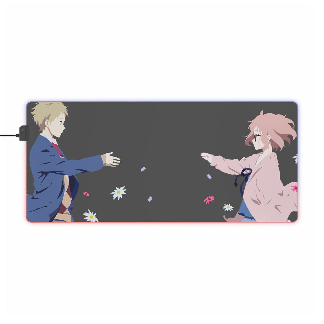 Beyond The Boundary RGB LED Mouse Pad (Desk Mat)