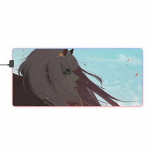 Load image into Gallery viewer, Zero Two Fanart RGB LED Mouse Pad (Desk Mat)
