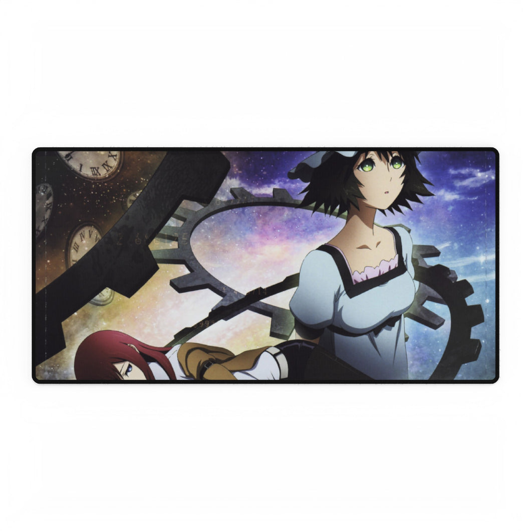 Makise and Mayuri Mouse Pad (Desk Mat)