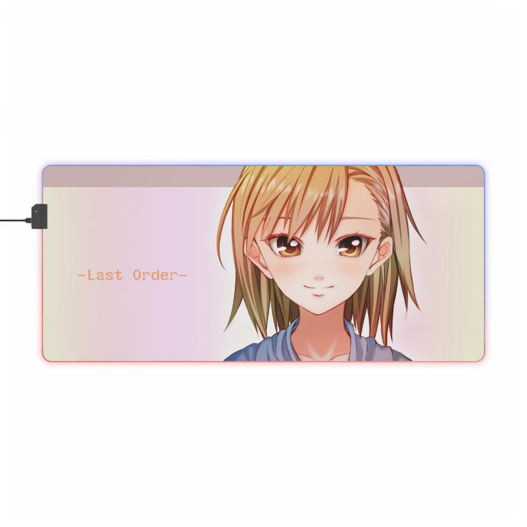 A Certain Magical Index RGB LED Mouse Pad (Desk Mat)