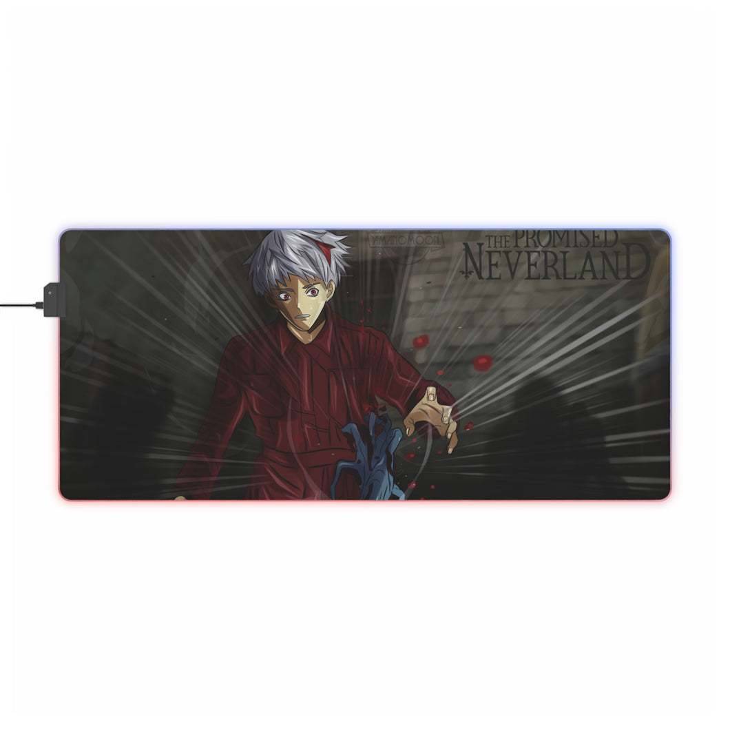 Tapis de souris LED RVB The Promised Neverland (tapis de bureau)