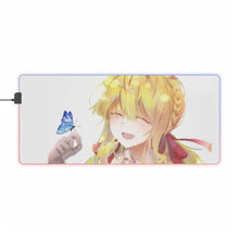 Load image into Gallery viewer, Violet Evergarden Violet Evergarden RGB LED Mouse Pad (Desk Mat)
