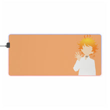 Charger l&#39;image dans la galerie, Tapis de souris LED RGB Emma The Promised Neverland (tapis de bureau)
