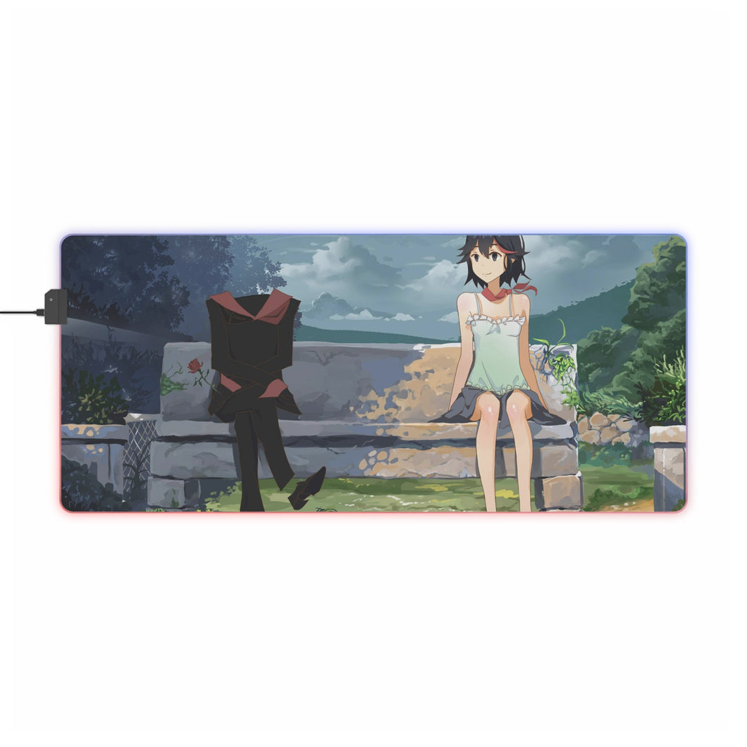 Tapis de souris LED RVB Kill La Kill (tapis de bureau)