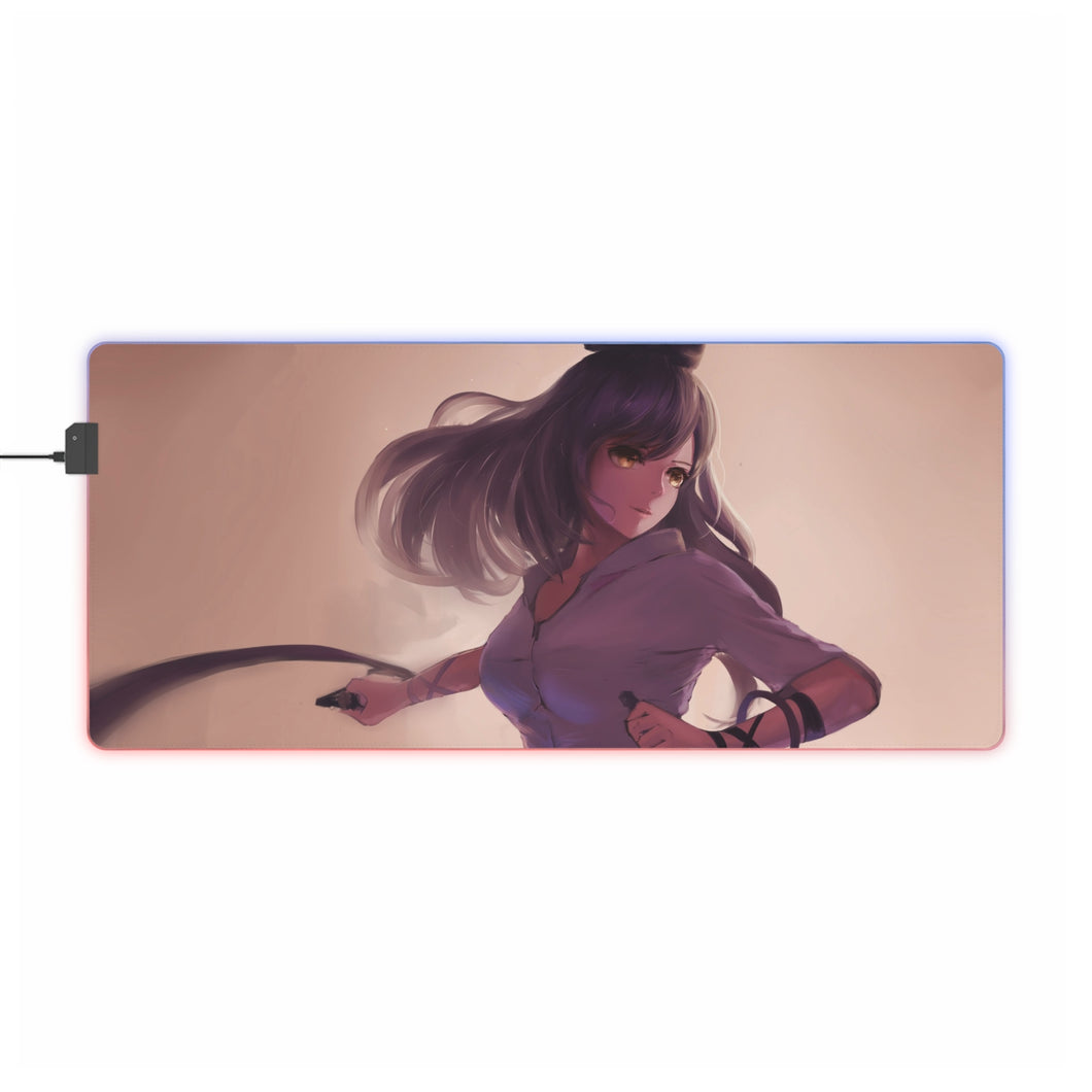 Tapis de souris LED RGB Anime RWBY (tapis de bureau)