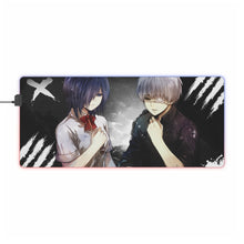 Load image into Gallery viewer, TOUKA AND KANEKI TOKYO GHOUL RGB LED Mouse Pad (Desk Mat)
