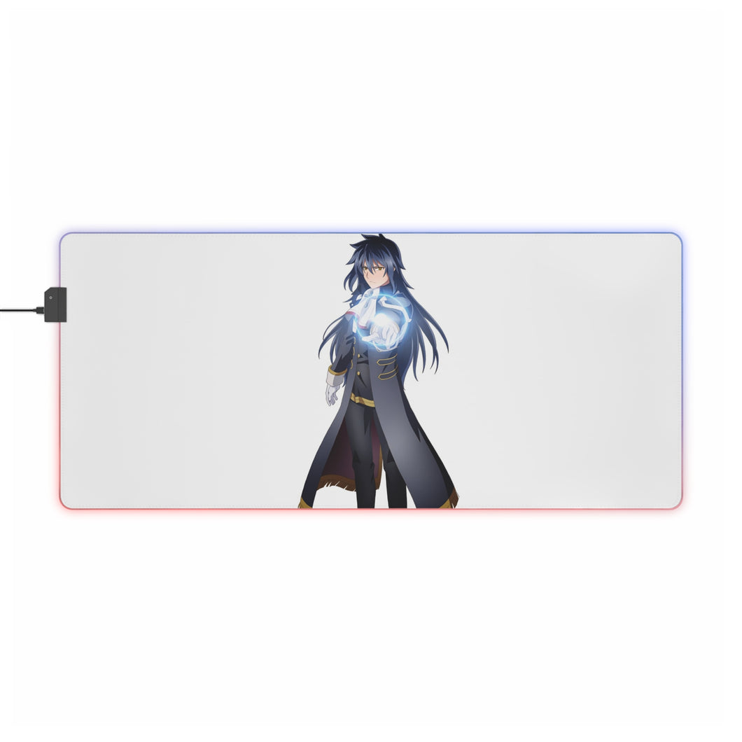 Rokudenashi Majutsu Koushi to Akashic Records Tapis de souris LED RVB (tapis de bureau)