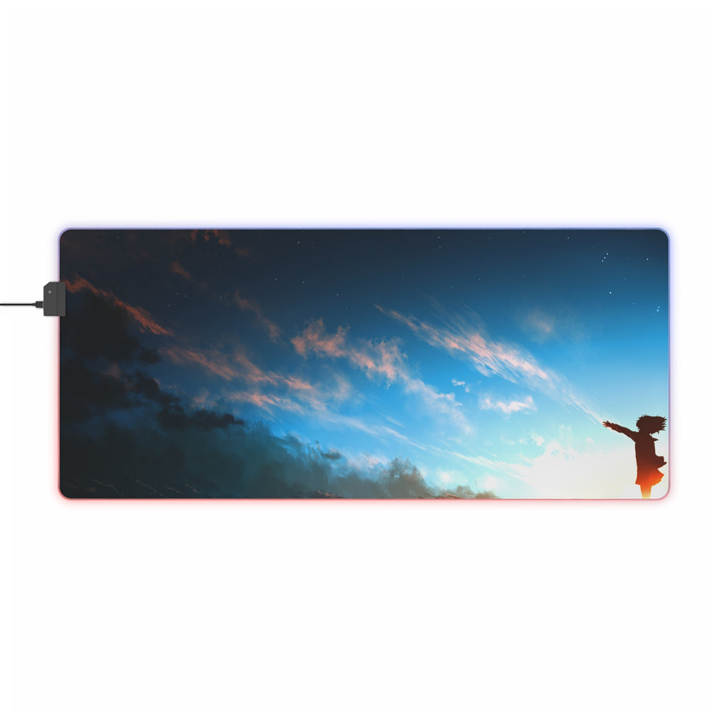 Beyond The Boundary RGB LED Mouse Pad (Desk Mat)