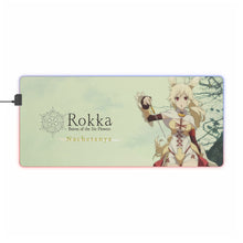 Charger l&#39;image dans la galerie, Tapis de souris LED RVB Rokka : Braves Of The Six Flowers (tapis de bureau)
