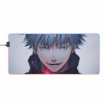 Charger l&#39;image dans la galerie, Tapis de souris LED RVB Satoru Gojo (tapis de bureau)
