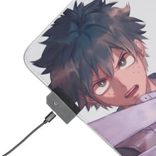 Load image into Gallery viewer, My Hero Academia Izuku Midoriya RGB LED Mouse Pad (Desk Mat)
