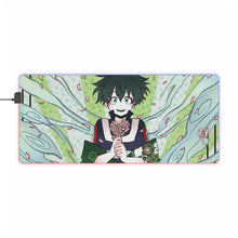 Charger l&#39;image dans la galerie, Tapis de souris LED RVB My Hero Academia Izuku Midoriya (tapis de bureau)
