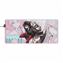 Charger l&#39;image dans la galerie, Tapis de souris LED RVB Angels Of Death Rachel Gardner, Edward Mason, Catherine Ward, Daniel Dickens (tapis de bureau)
