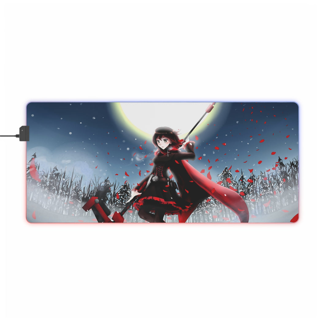 Tapis de souris LED RGB Anime RWBY (tapis de bureau)