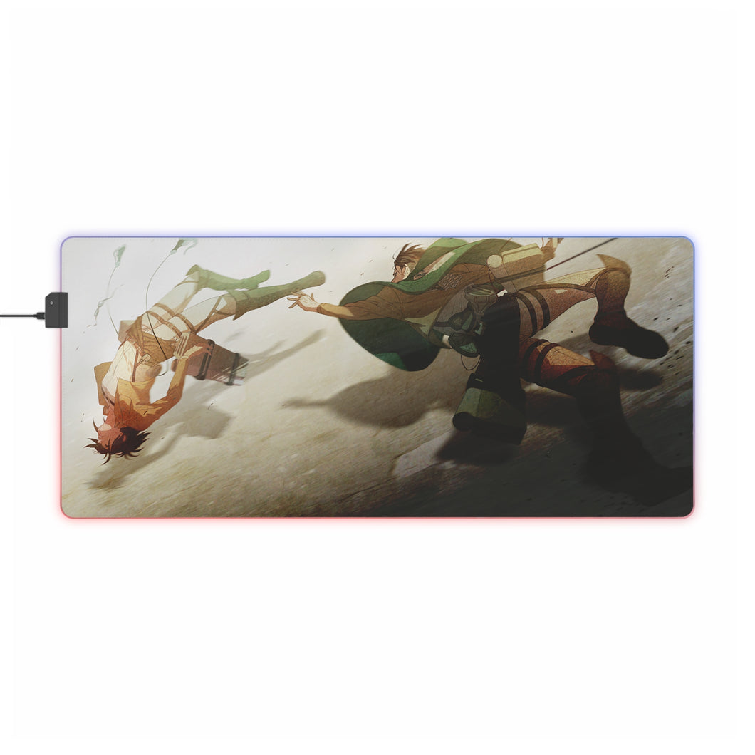 Anime Attack On Titan RGB LED Mouse Pad (Desk Mat)