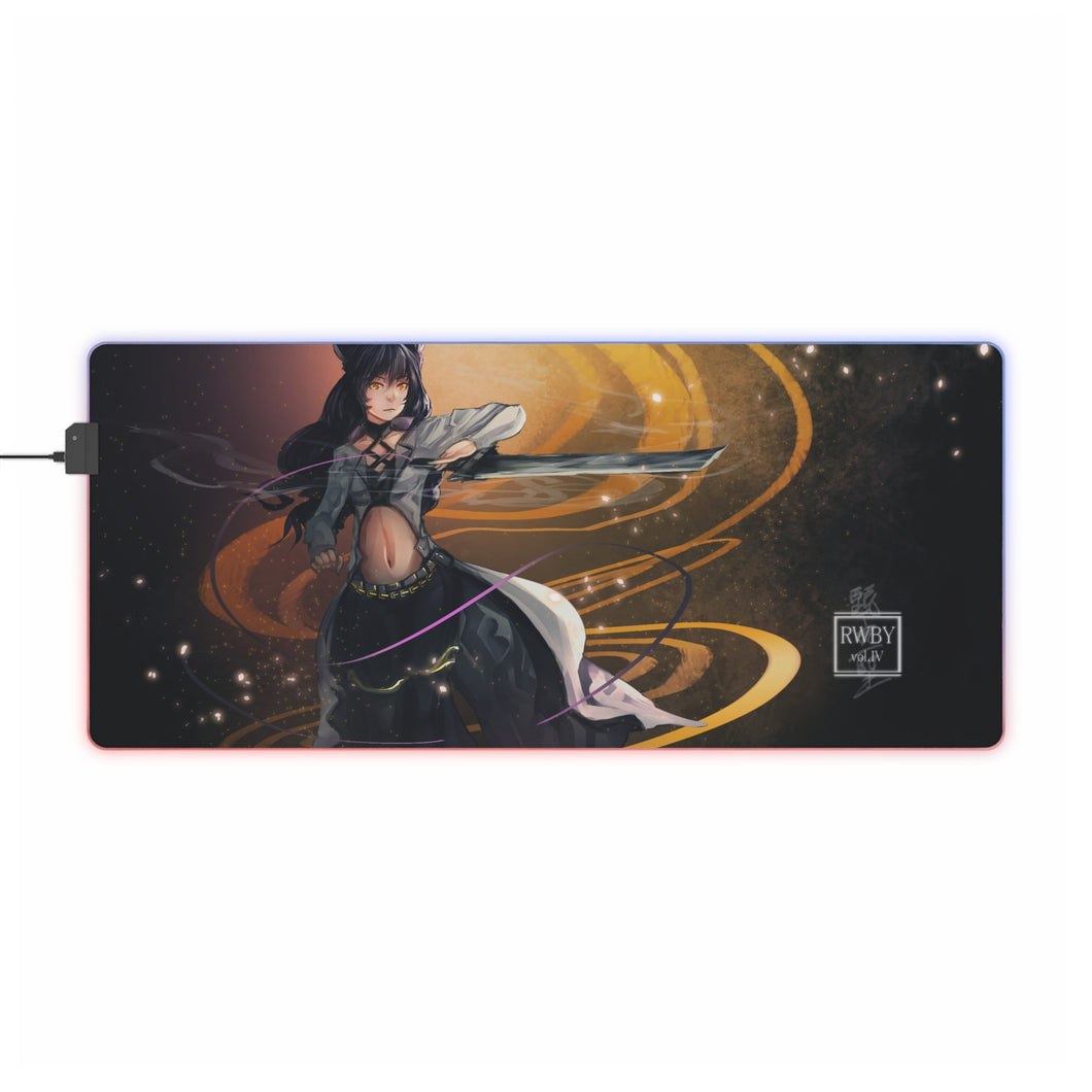 Tapis de souris LED RGB Anime RWBY (tapis de bureau)